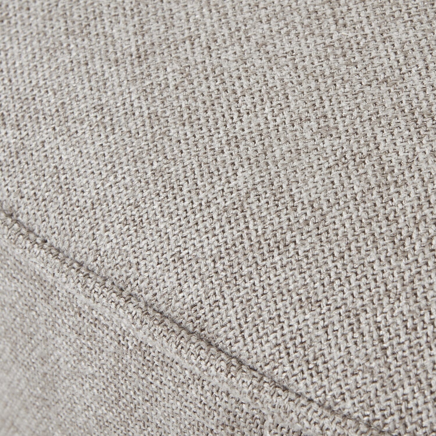 Tage Oatmeal Twill Swivel Footstool - Image 4