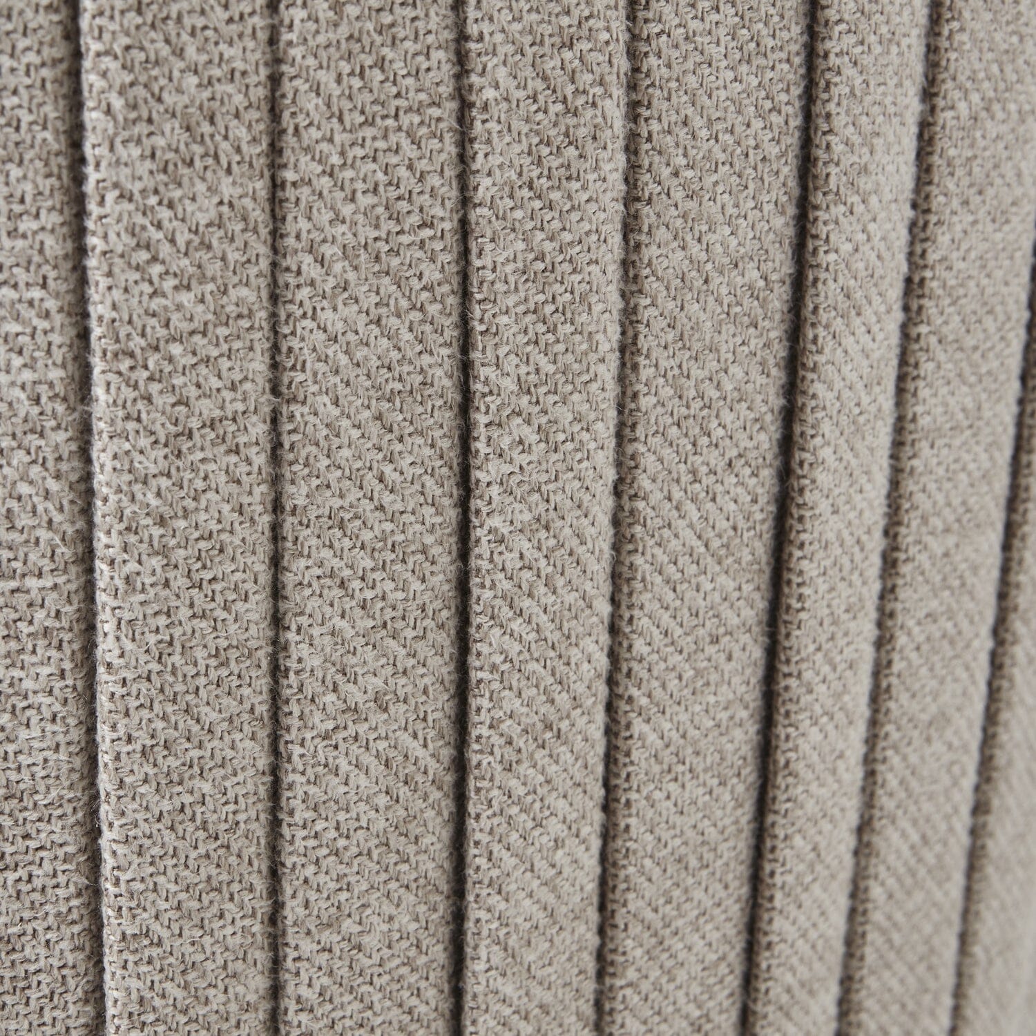 Tage Oatmeal Twill Swivel Footstool - Image 5