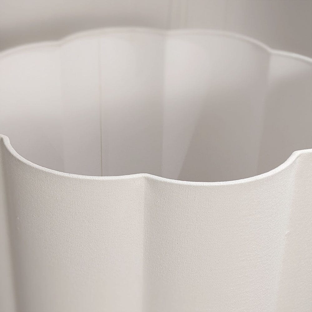Tala Black & Cream Scalloped Table Lamp - Image 4