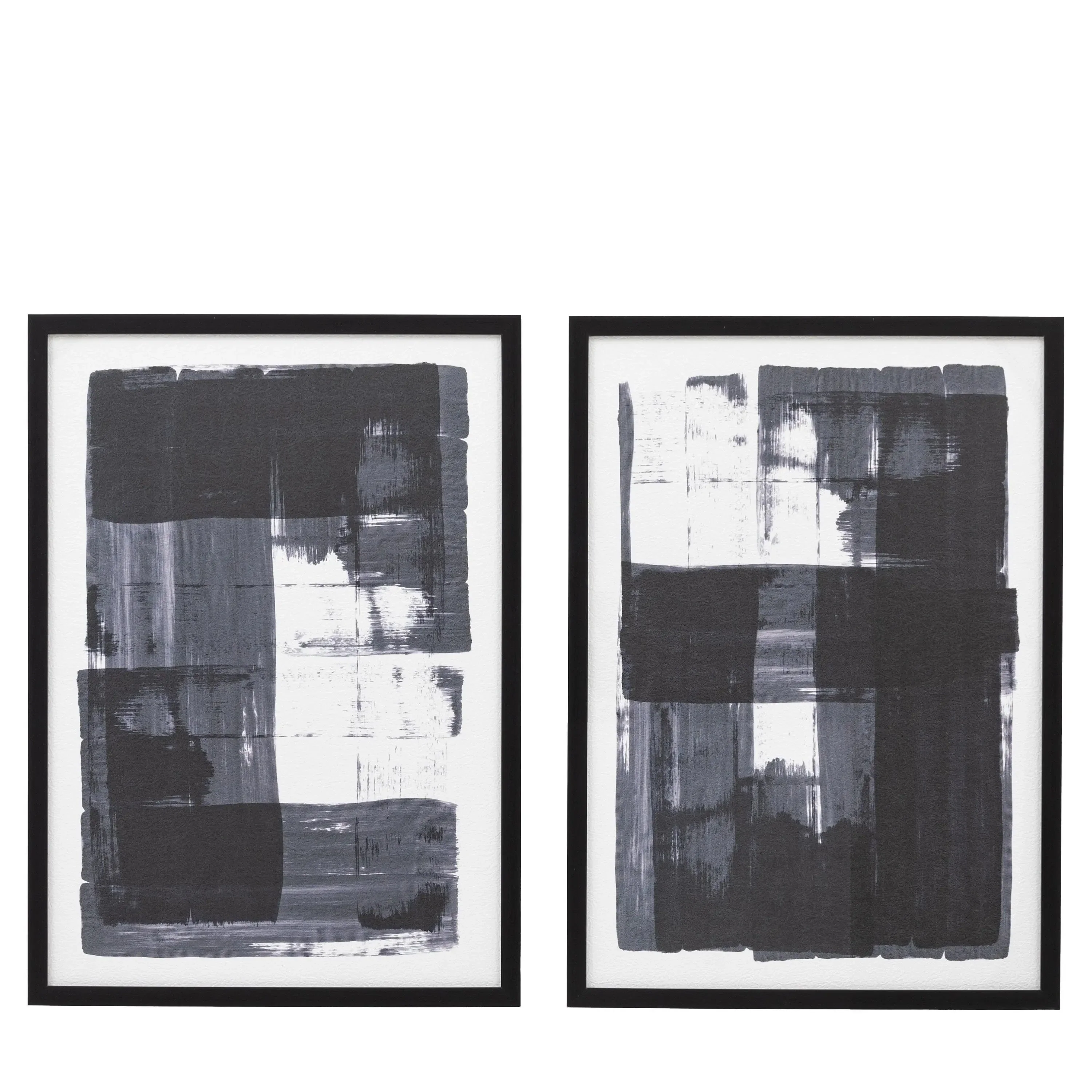 Tara Monochrome Framed Wall Art - Set of 2 - Image 2