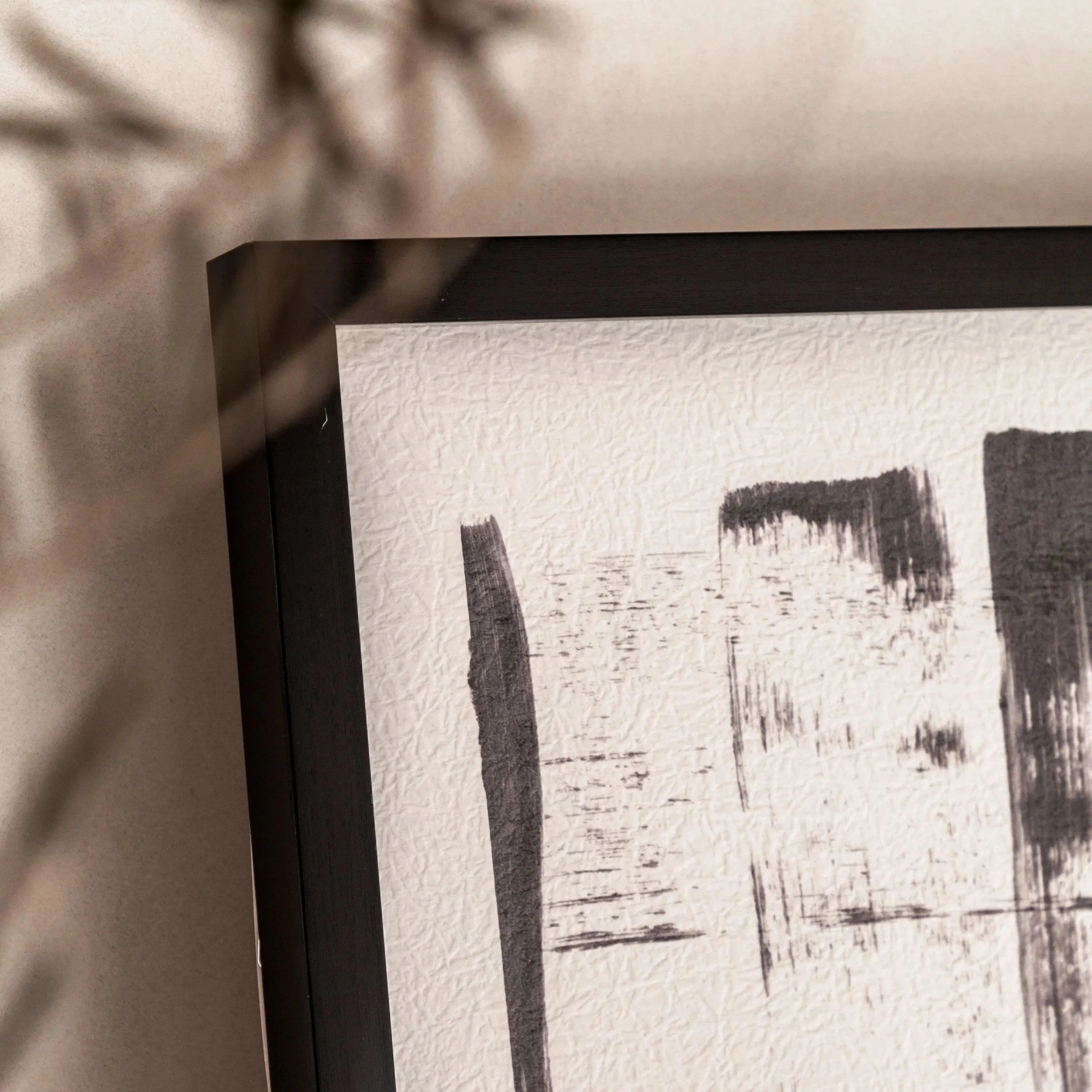 Tara Monochrome Framed Wall Art - Set of 2 - Image 3