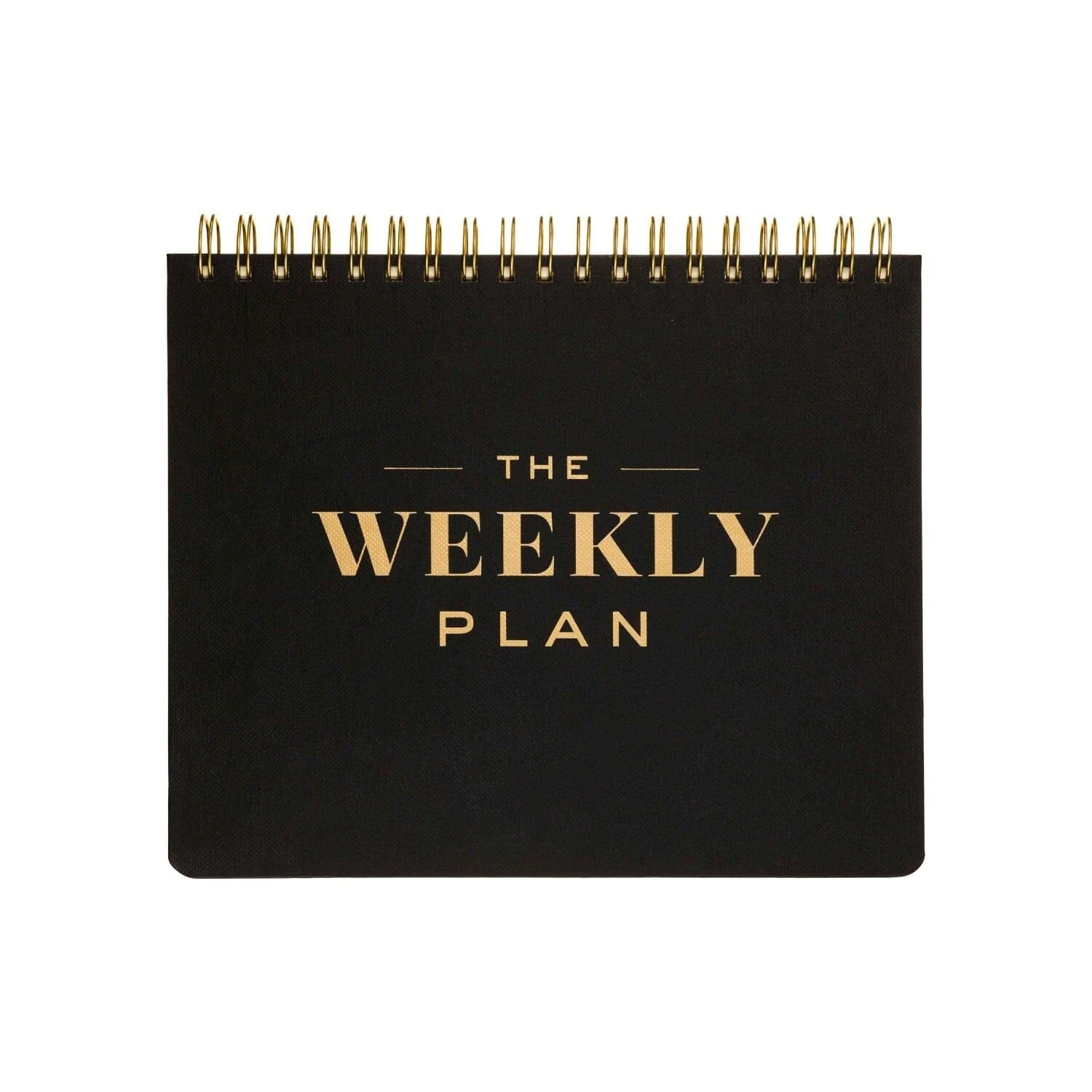 The Weekly Plan Black & Gold Desk Planner - Image 3