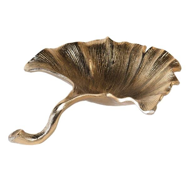 Torte Gold Decorative Gingko Leaf Dish - Image 3