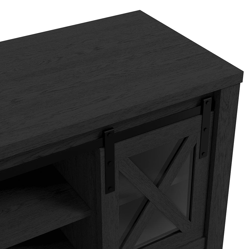 Toulouse Black Wooden TV Stand - Image 2