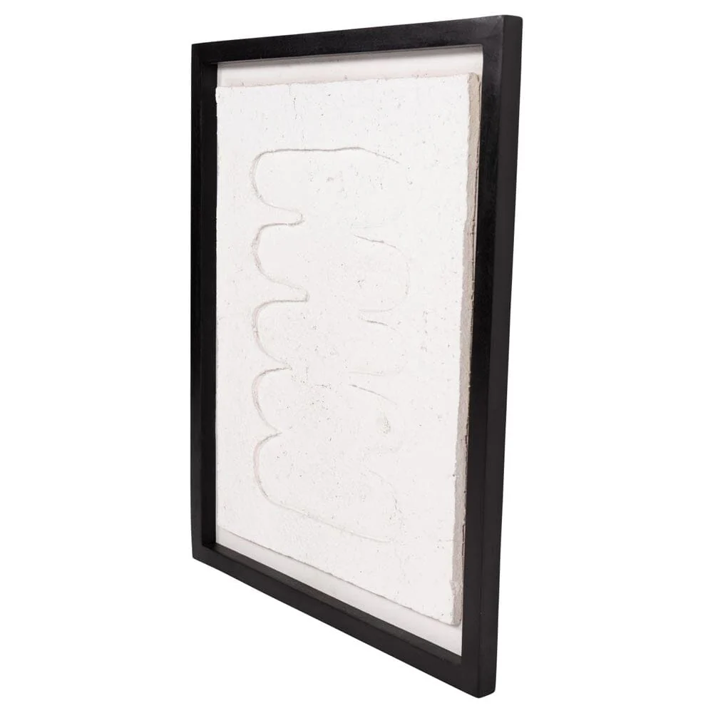 Tresor Monochrome Textured Abstract Wall Art - III - Image 5