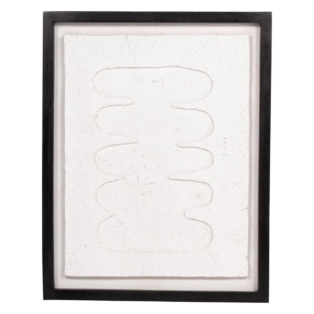 Tresor Monochrome Textured Abstract Wall Art - III - Image 6