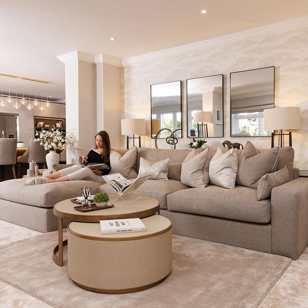 Tribeca Warm Grey Sofa Range - Image 10