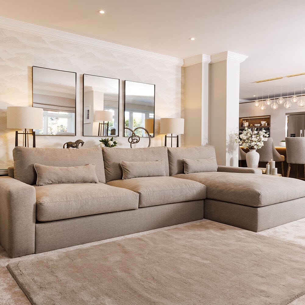 Tribeca Warm Grey Sofa Range - Image 3