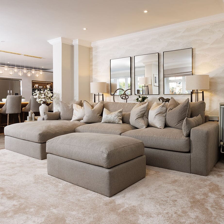 Tribeca Warm Grey Sofa Range - Image 9