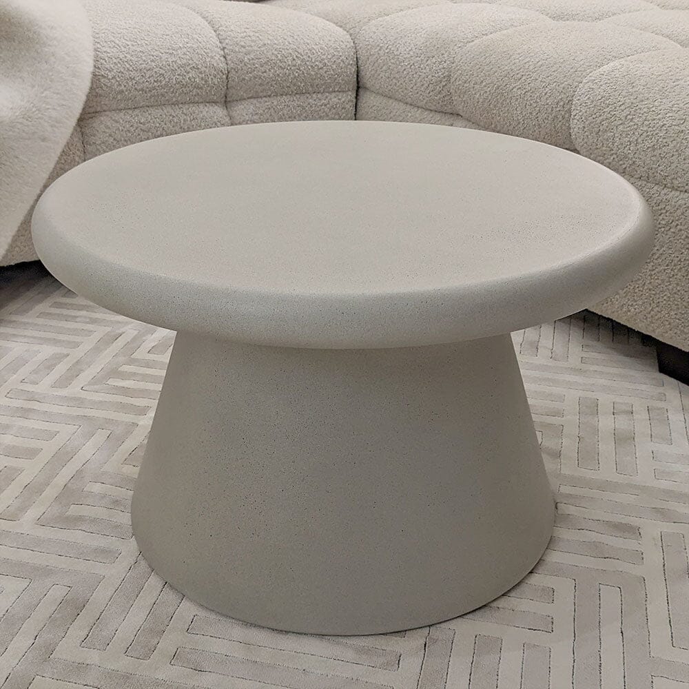 Tuscany Stone Indoor/Outdoor Round Coffee Table - Image 4