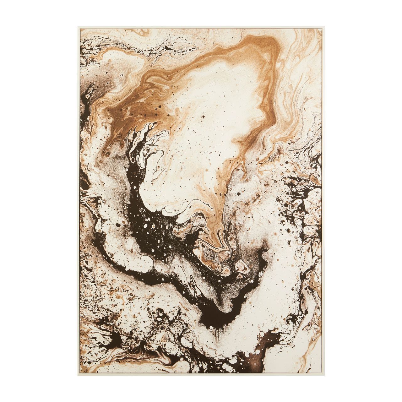 Vera Large Natural Abstract Wall Art - Image 4