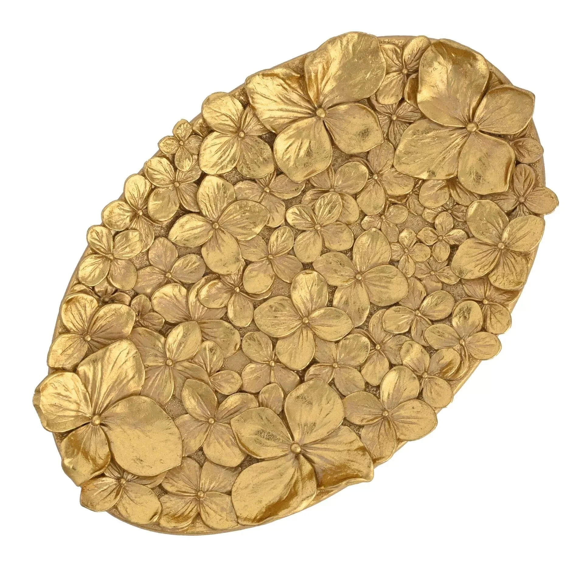 Vespera Gold 3D Flower Statement Trinket Dish - Image 4