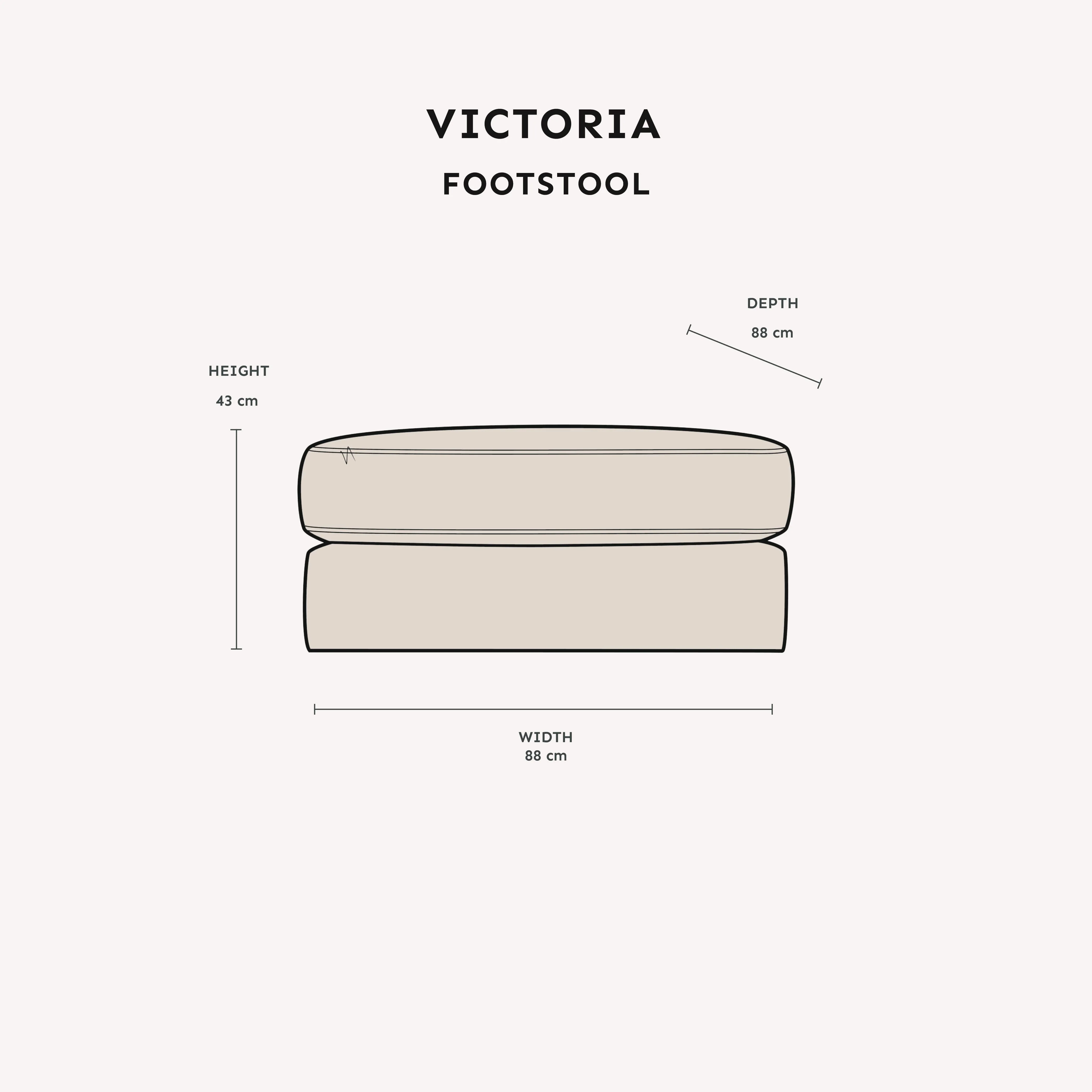 Victoria Cream Velvet Pillow Back Sofa Range - Image 21
