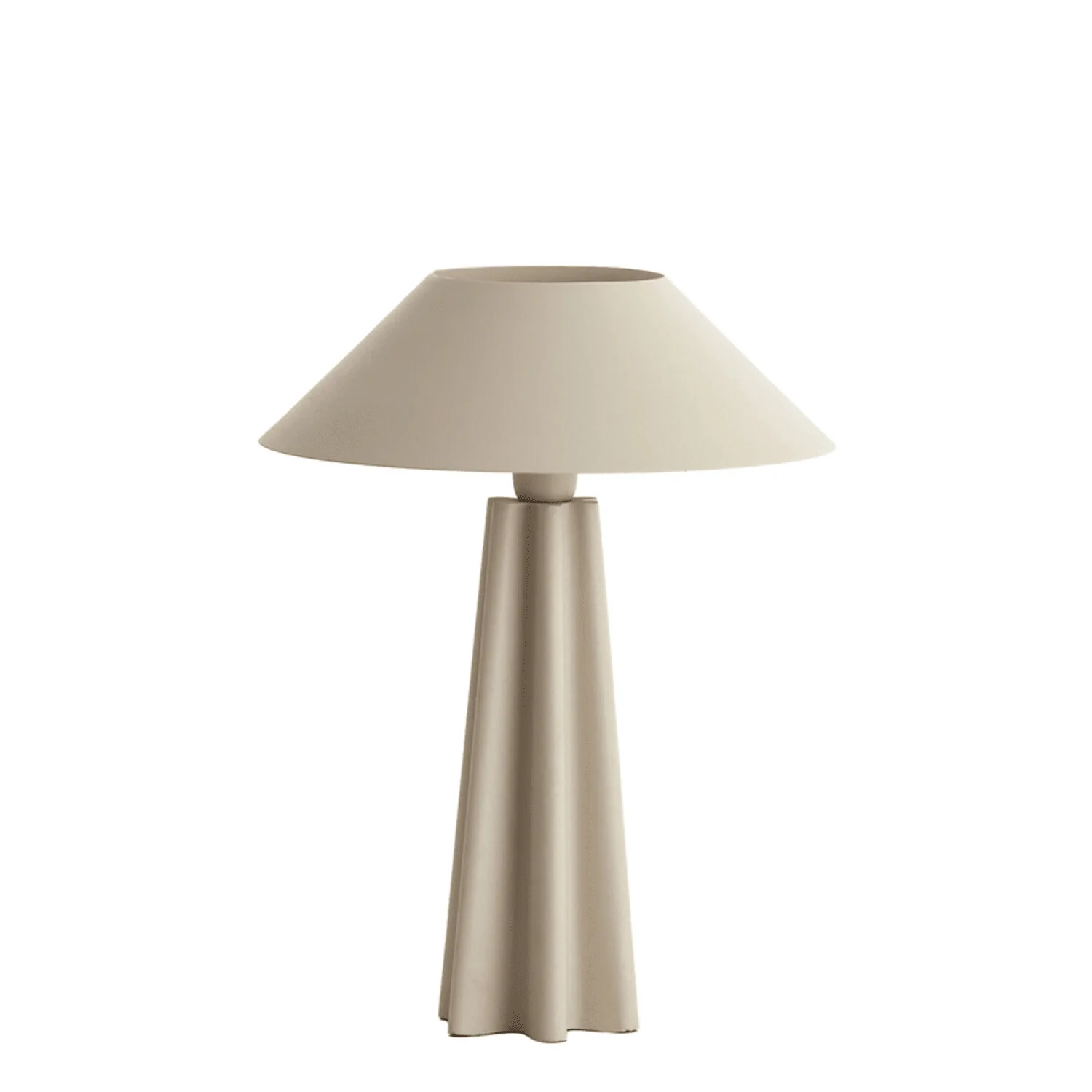 Viola Matt Beige Table Lamp - Image 2