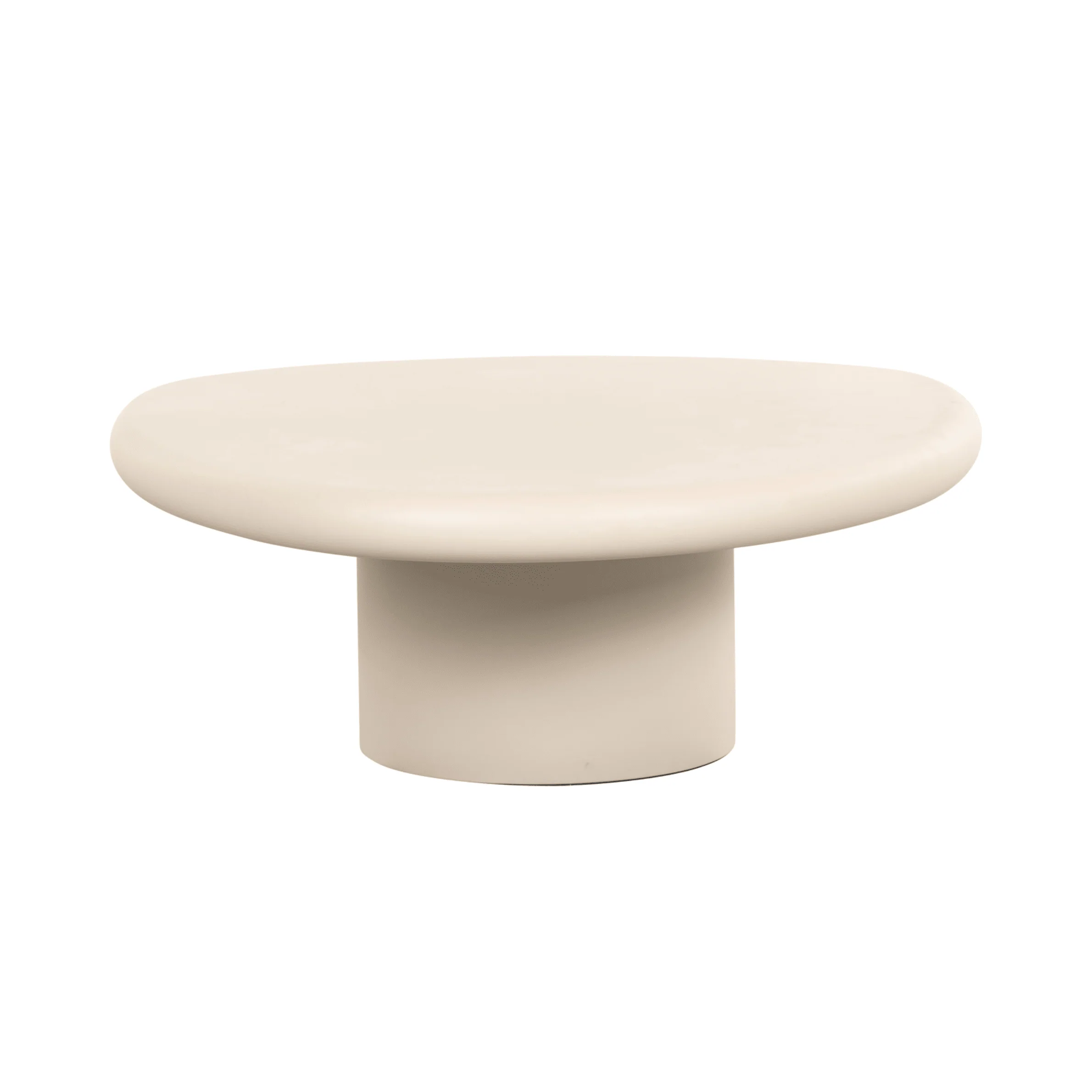 Wellington Beige Oval Coffee Table - Image 3