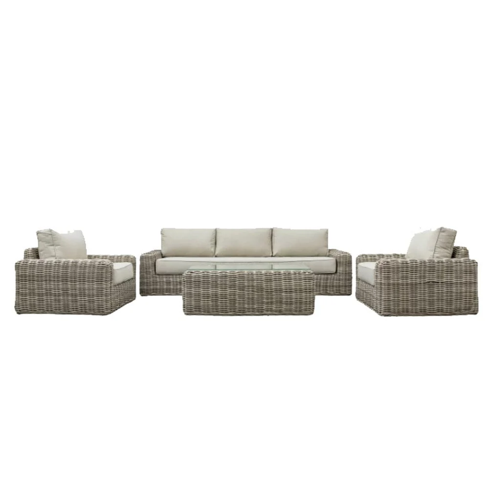 Wisteria Outdoor Chunky Rattan Sofa Set - Image 2