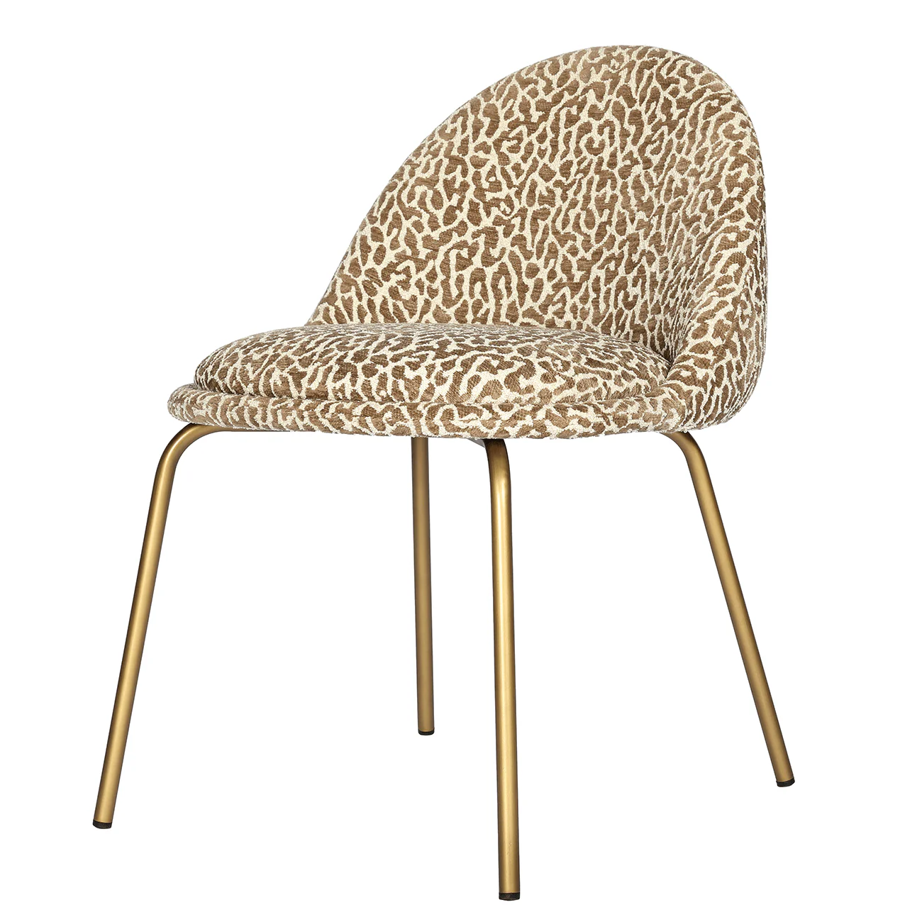 Wren Taupe Leopard Print Dining Chair - Set of 2 - Image 2
