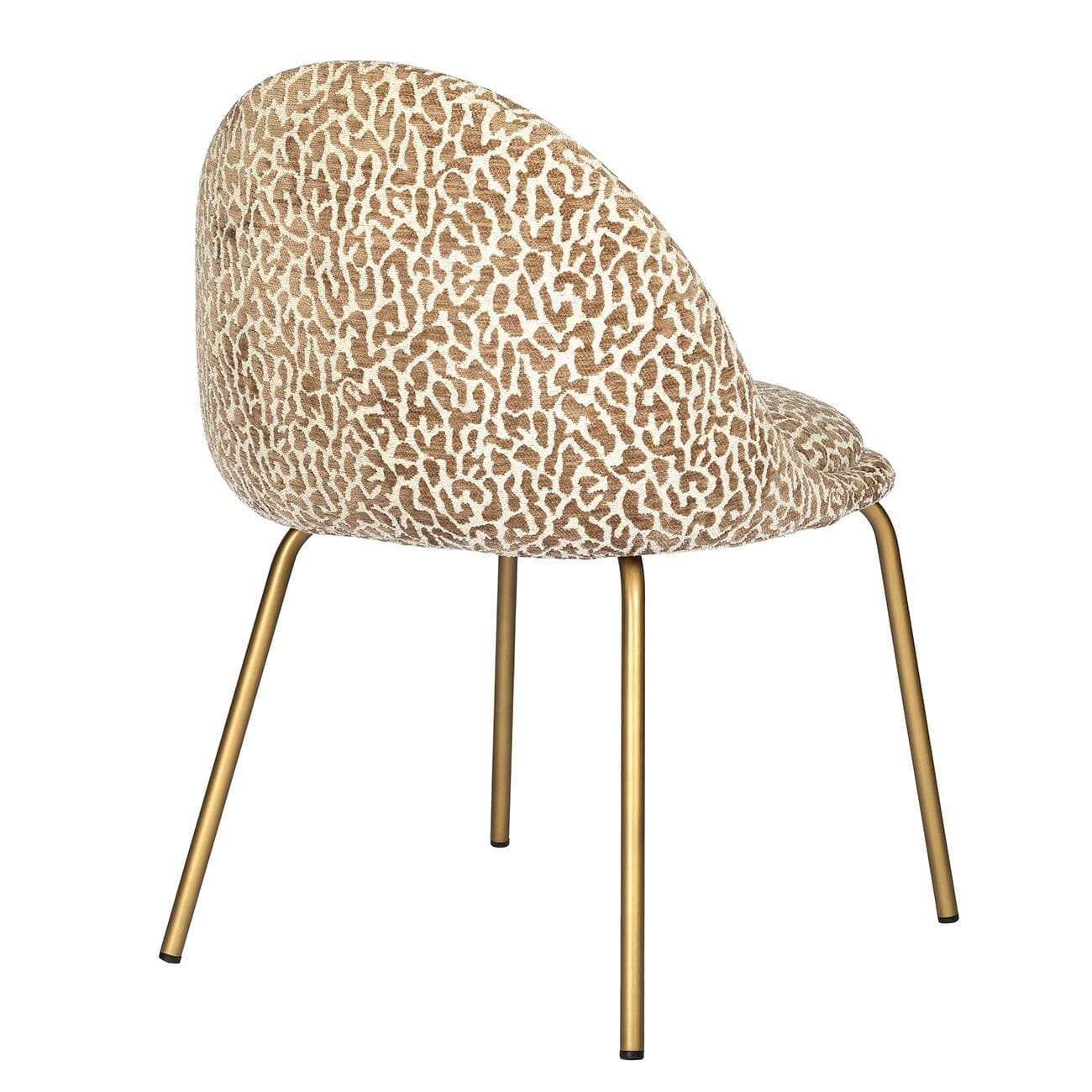 Wren Taupe Leopard Print Dining Chair - Set of 2 - Image 5