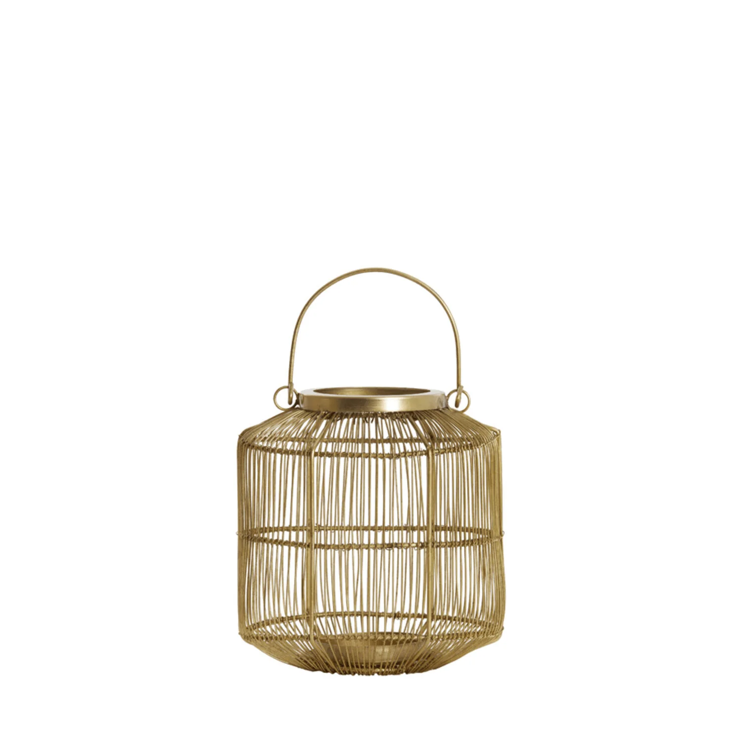 Xavier Mini Gold Lantern - Image 2