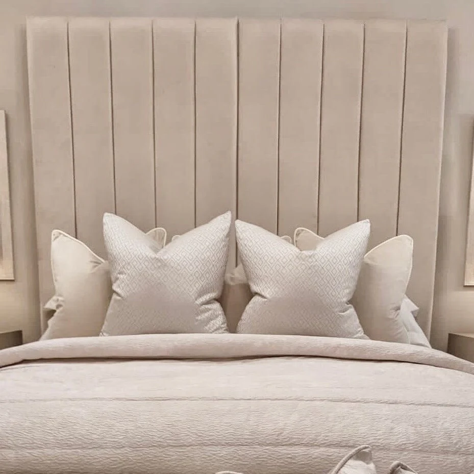 Zana Vanilla Luxury Panelled Ottoman Storage Bed - Image 4