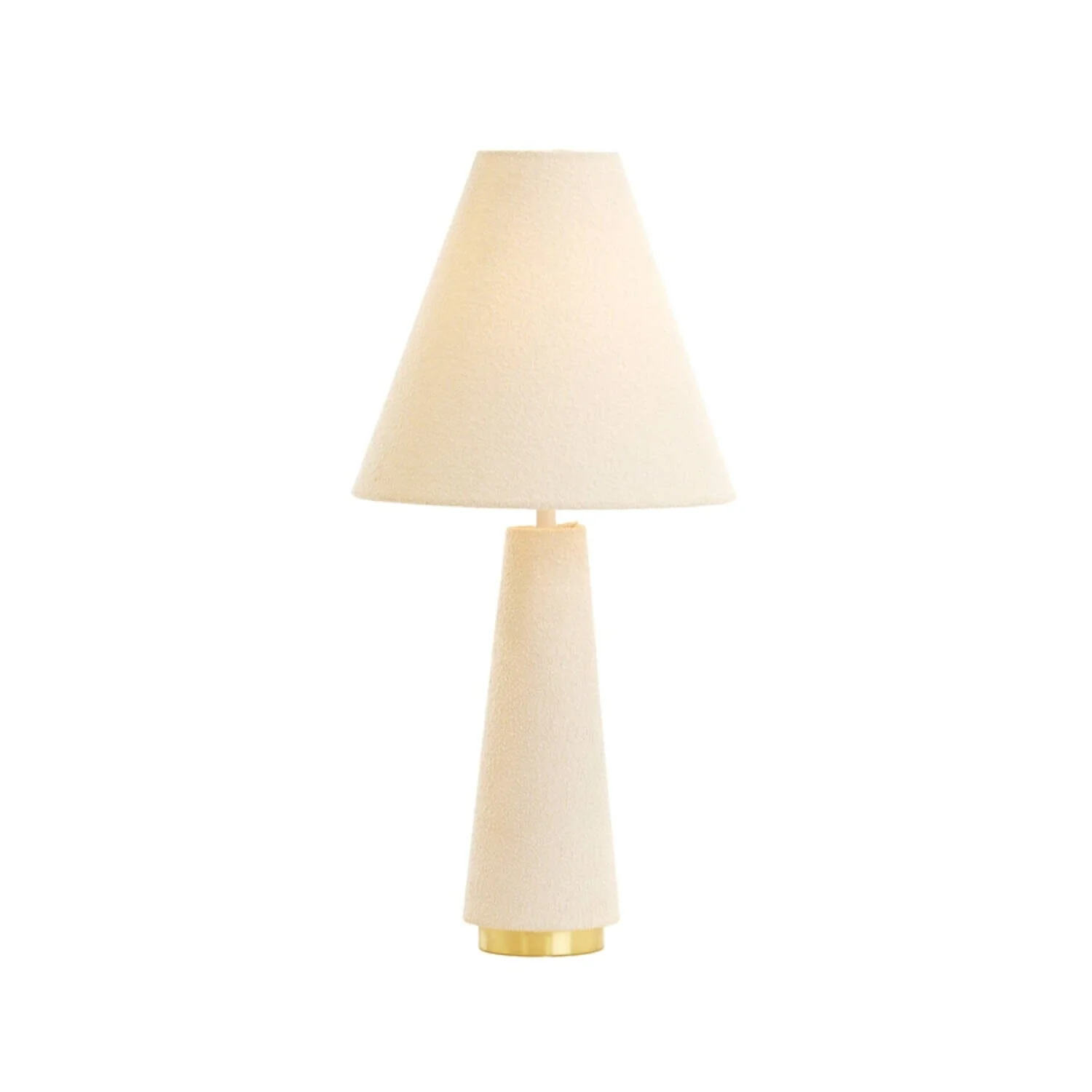 Zaylee Luxury Cream Boucle Table Lamp - Image 2