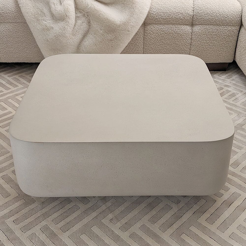 Zaylee Putty Concrete Effect Coffee Table - Image 3