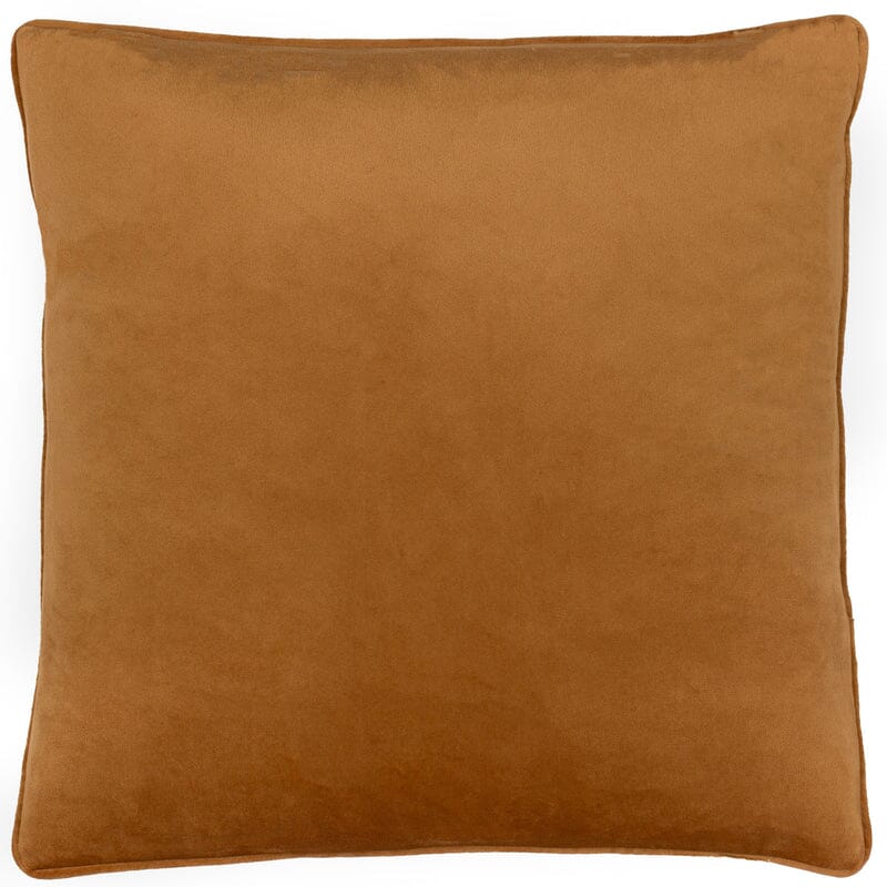 Zella Rust & Cream Jacquard Boucle Cushion - 50x50cm - Image 4