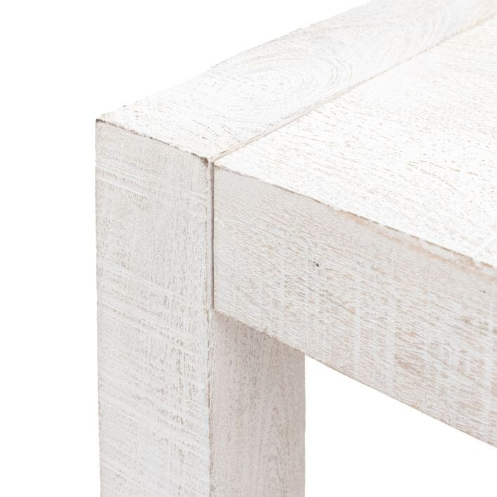 Zenica Luxury Whitewash Large Dining Table - Image 3