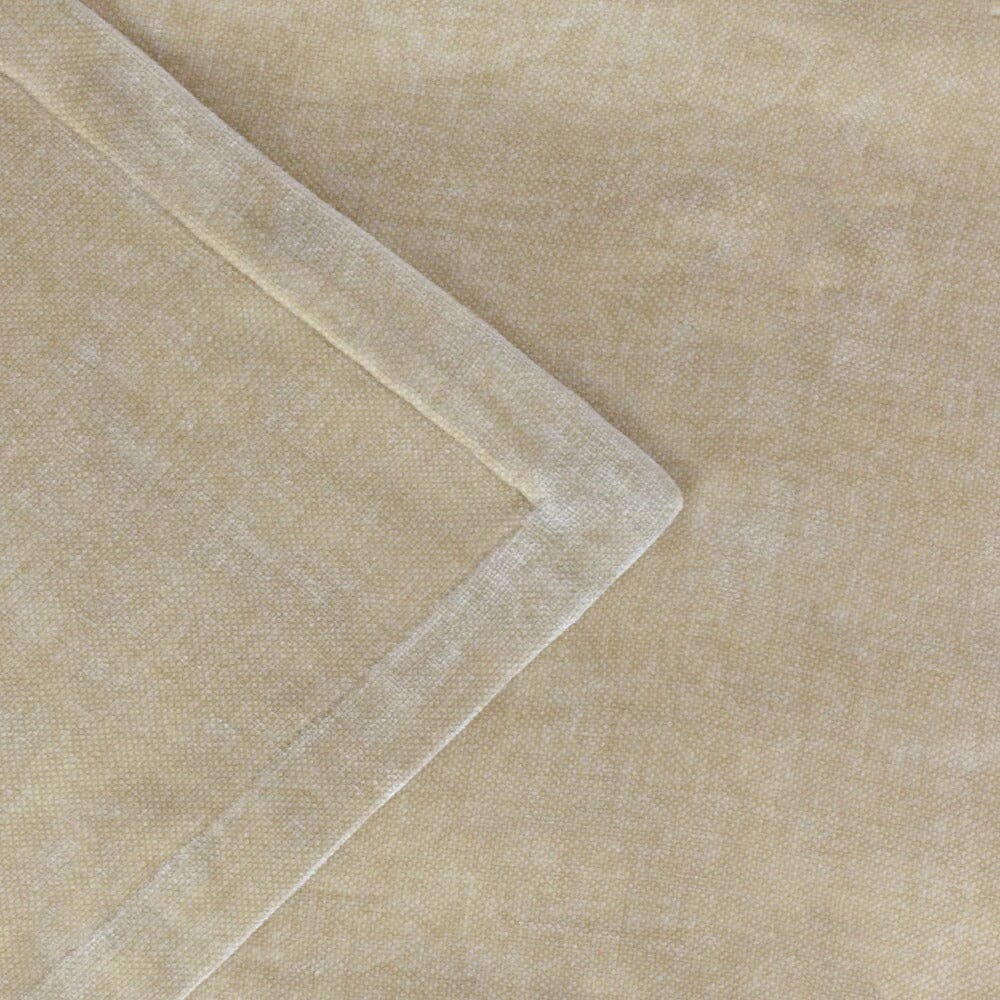 Zephyr Cream Heavy Chenille Velvet Throw - Image 3